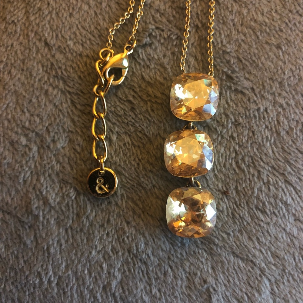 Beautiful crystal necklace!